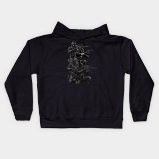 SWAT Police Unit Kids Hoodie